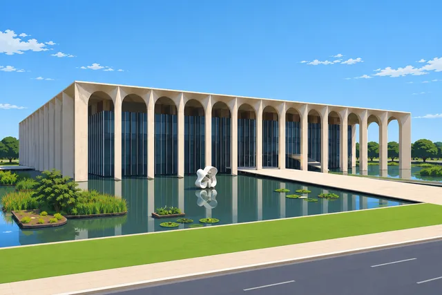 Ilustração de Palácio Itamaraty
